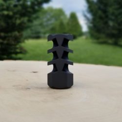 Hunter LITE Flat Face Mossberg Patriot/ MVP Rifle Thread-On Muzzle Brake