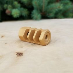 Hunter LITE Flat Face SAVAGE ARMS Rifle Thread-On Muzzle Brake - 1/2 x 28 - 5/8 x 24 - 11/16 x 24
